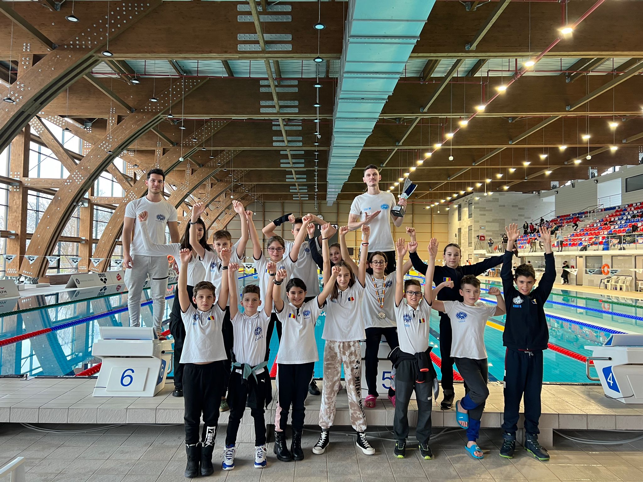Rezultate excelente pentru campionii Aqua Sport la Campionatul National de Poliatlon Copii 10-11 ani