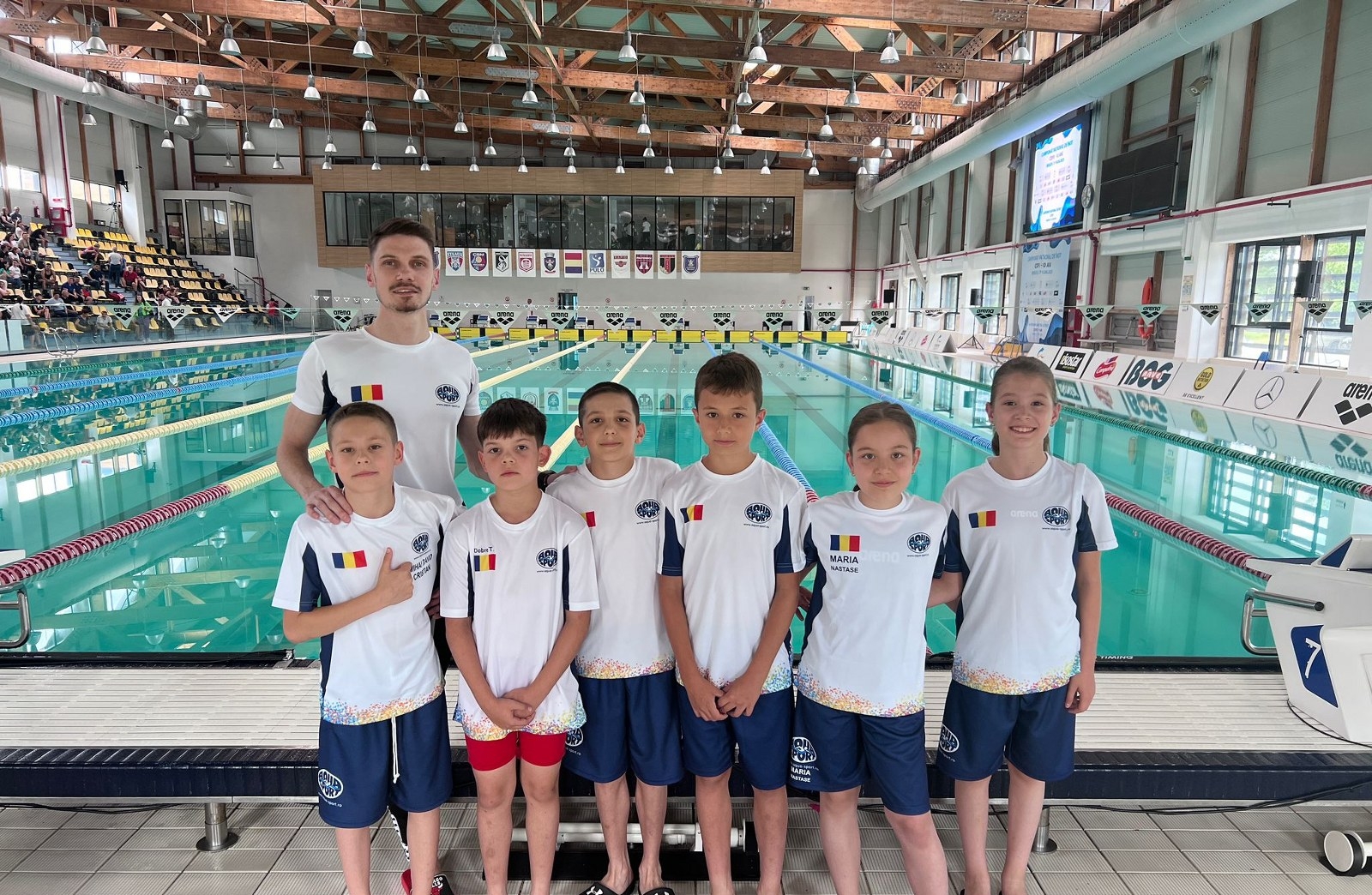 Rezultate foarte bune pentru sportivii Aqua Sport la Campionatul National Copii 10 ani