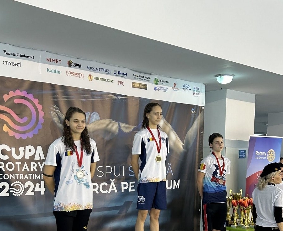 70 de medalii pentru campionii Aqua Sport la Cupa Rotary Contratimp
