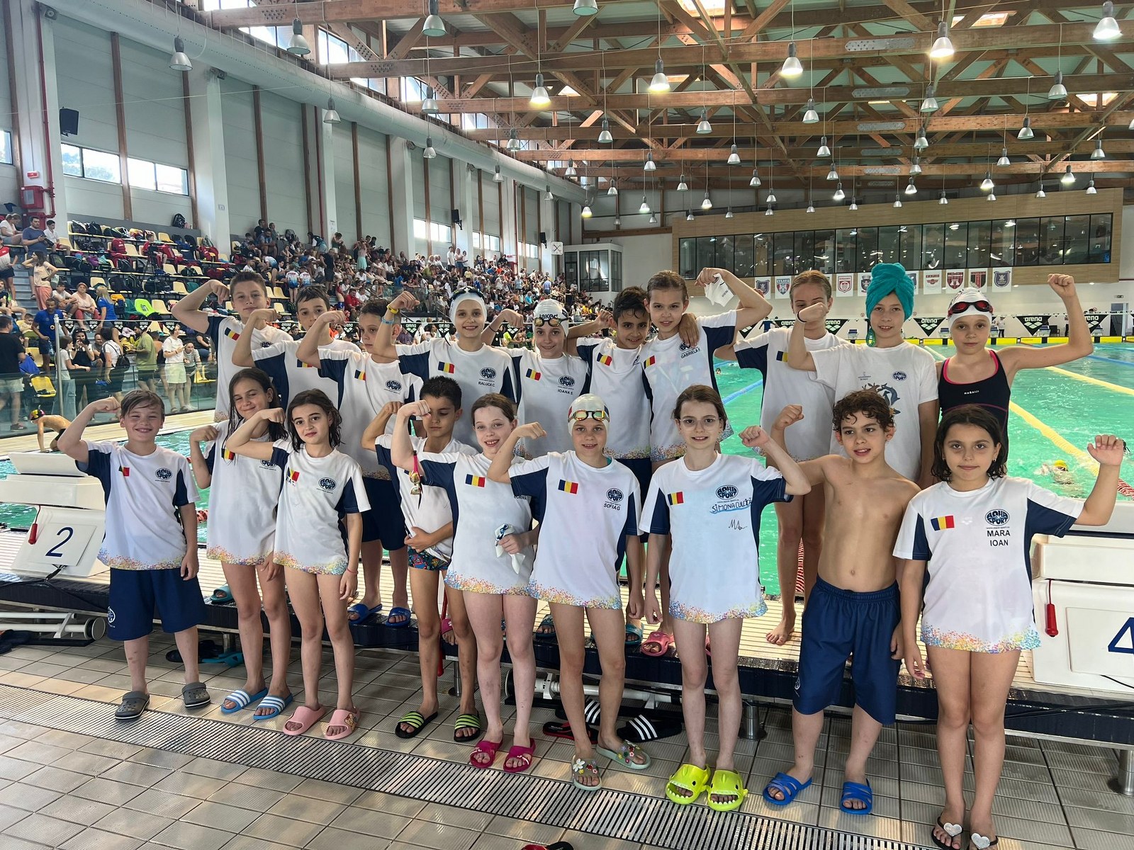 Rezultate foarte bune pentru sportivii Aqua Sport la Campionatul National Copii 10 ani