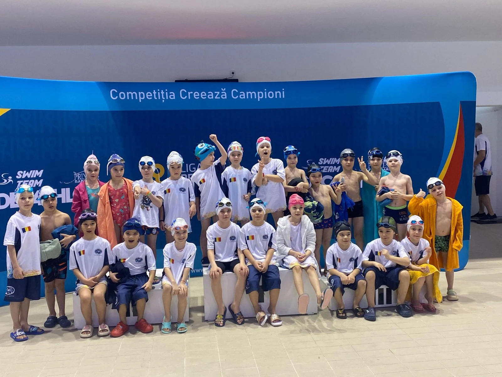 Rezultate excelente pentru prichindeii Aqua Sport la Cupa Martisor LPIN 2025 Copii 6-9 ani