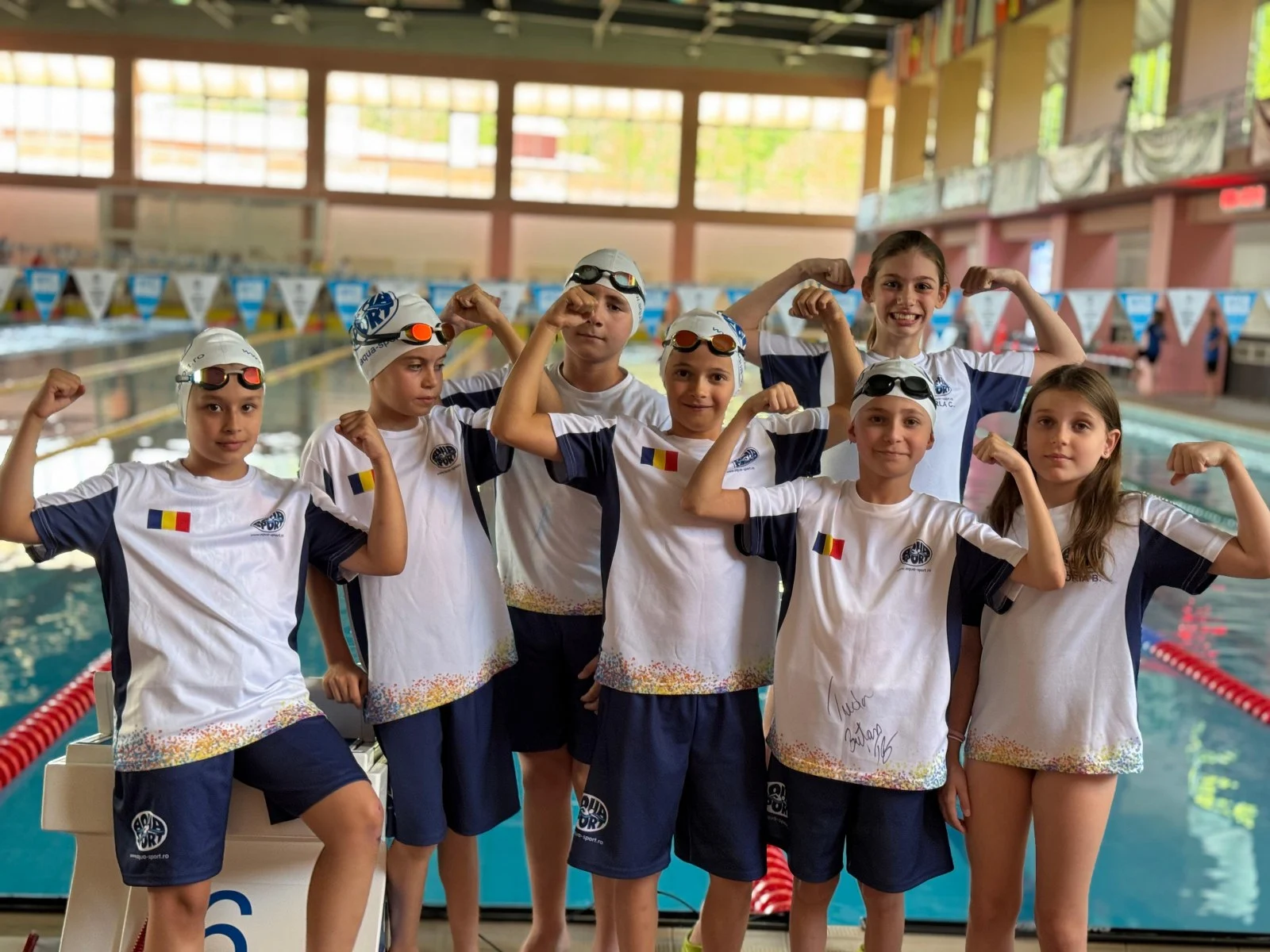 Rezultate foarte bune pentru sportivii Aqua Sport la Campionatul National Copii 10 ani