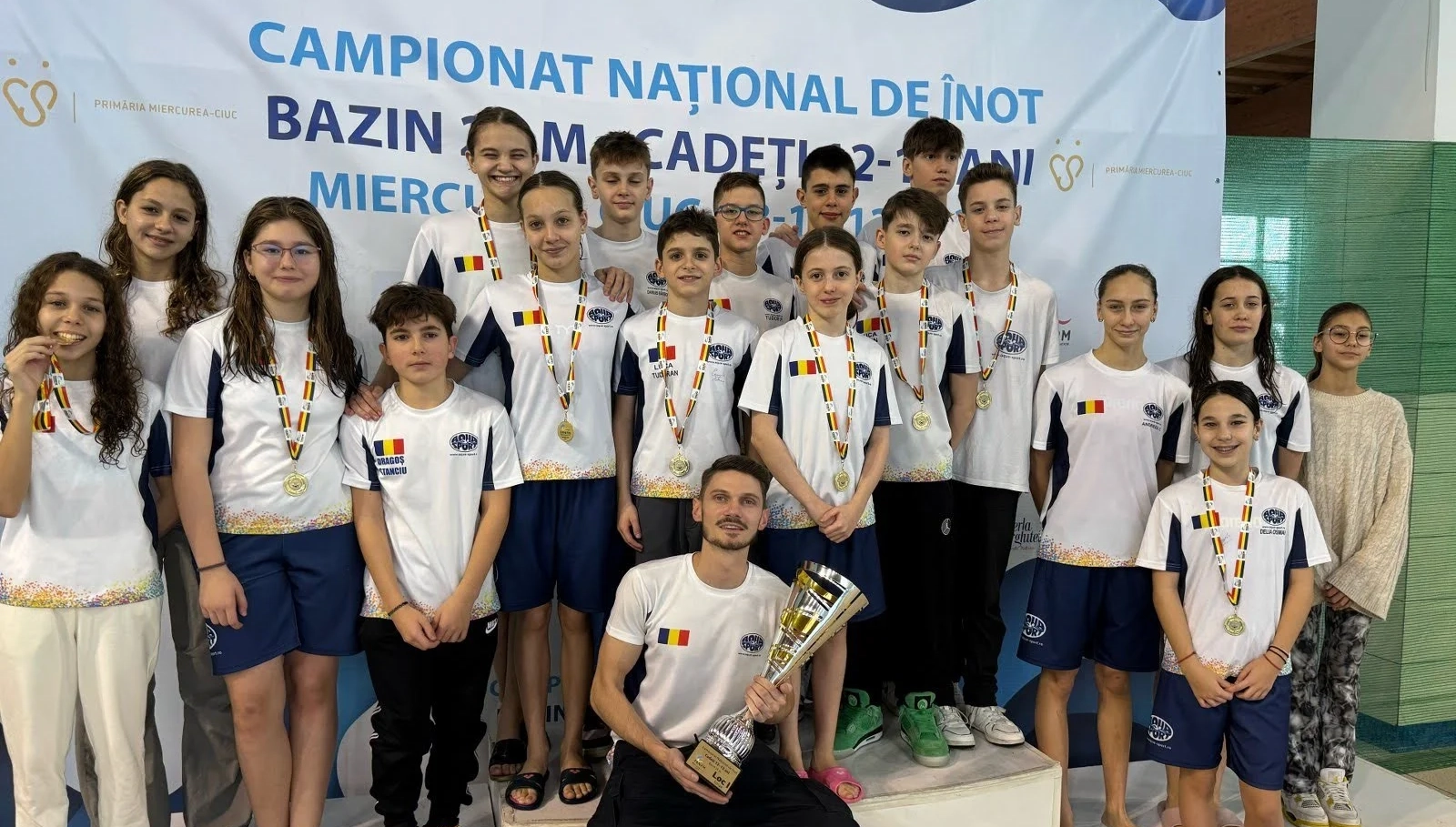 Bilant sportiv 2024-2025 - un sezon competitional excelent pentru sportivii Aqua Sport