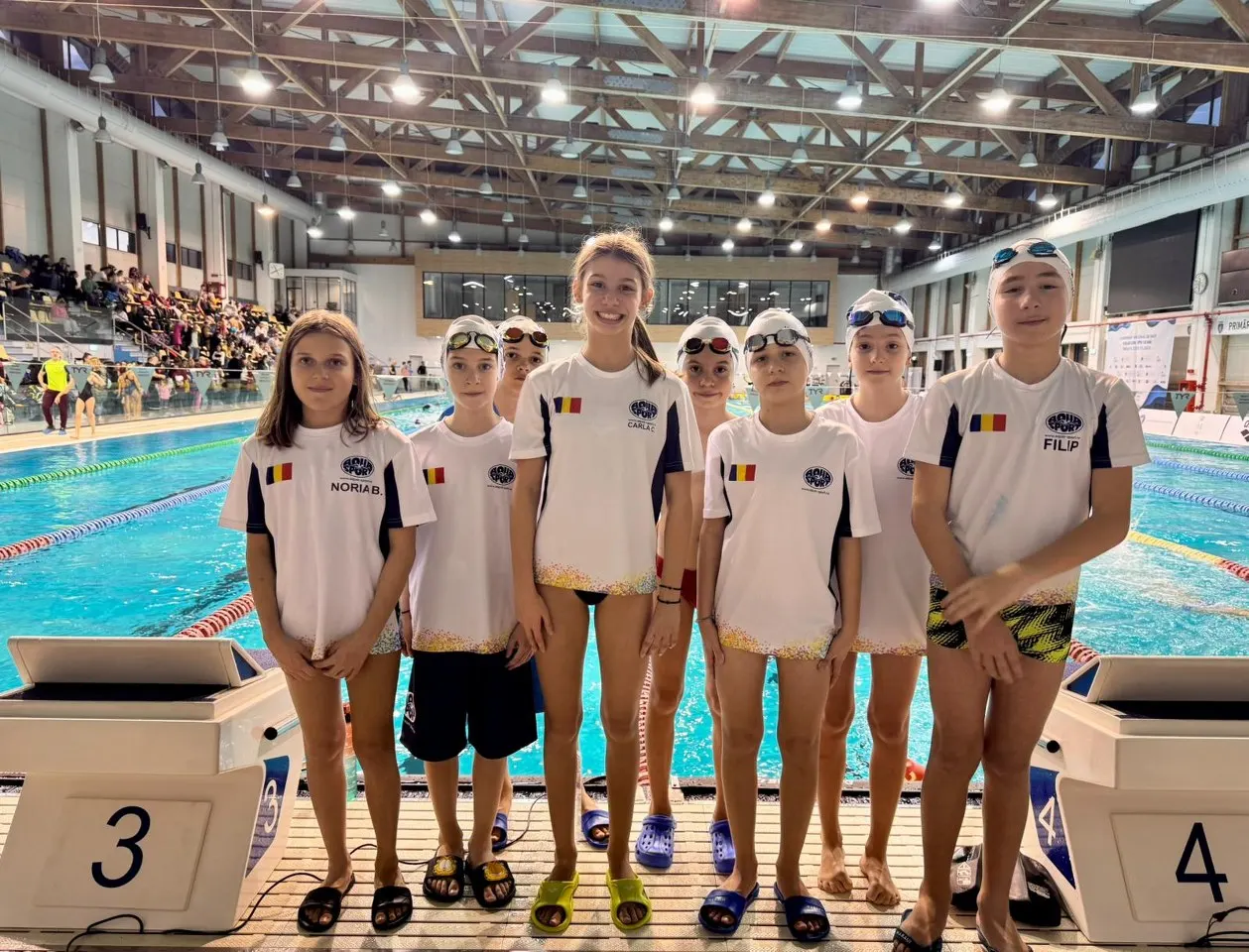 Rezultate foarte bune pentru sportivii Aqua Sport la Campionatul National de Poliatlon Copii 10 ani, Brasov