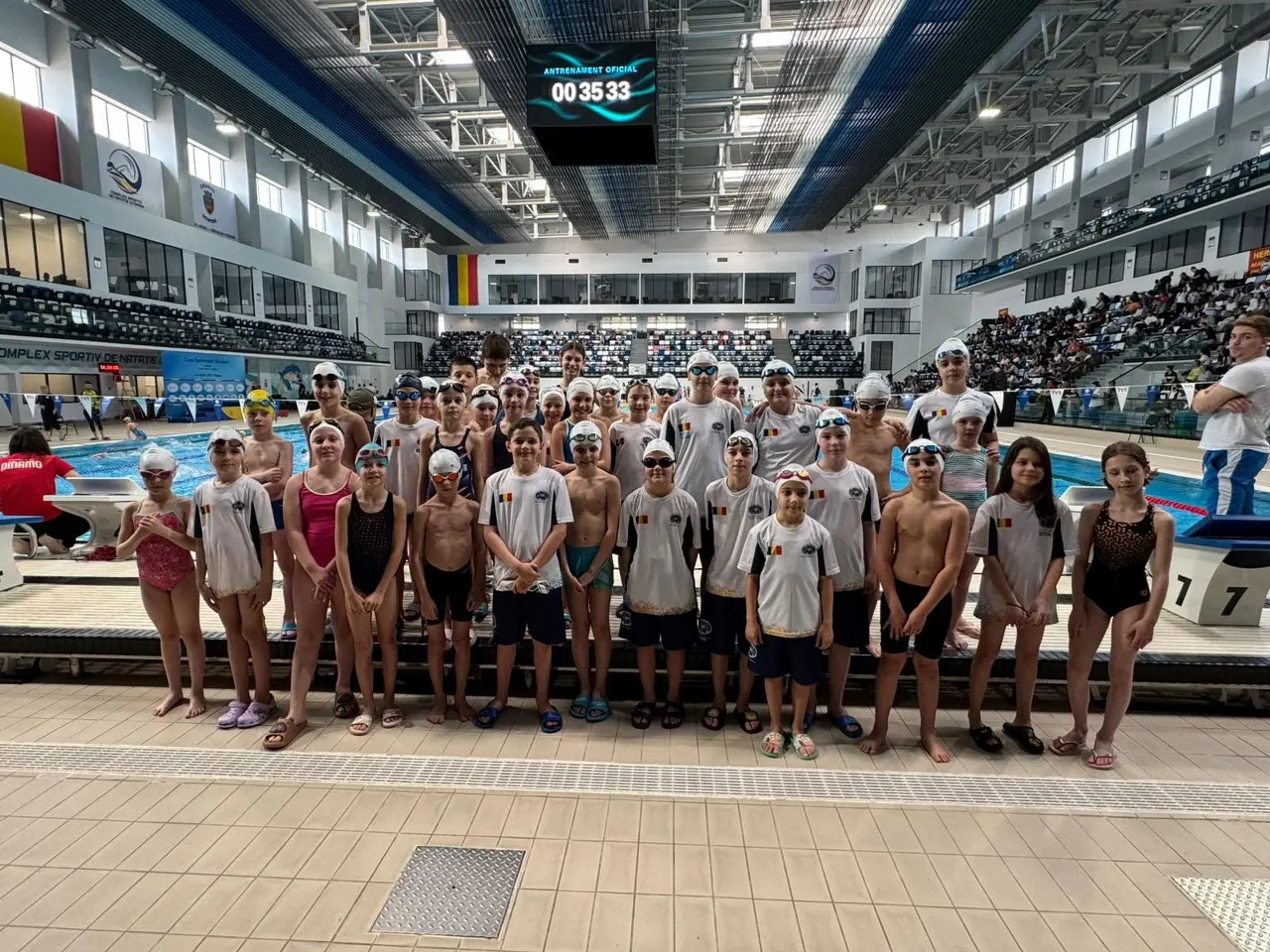 Camelia Potec a fost alaturi de sportivii Aqua Sport la Cupa Sperantelor Olimpice, Otopeni