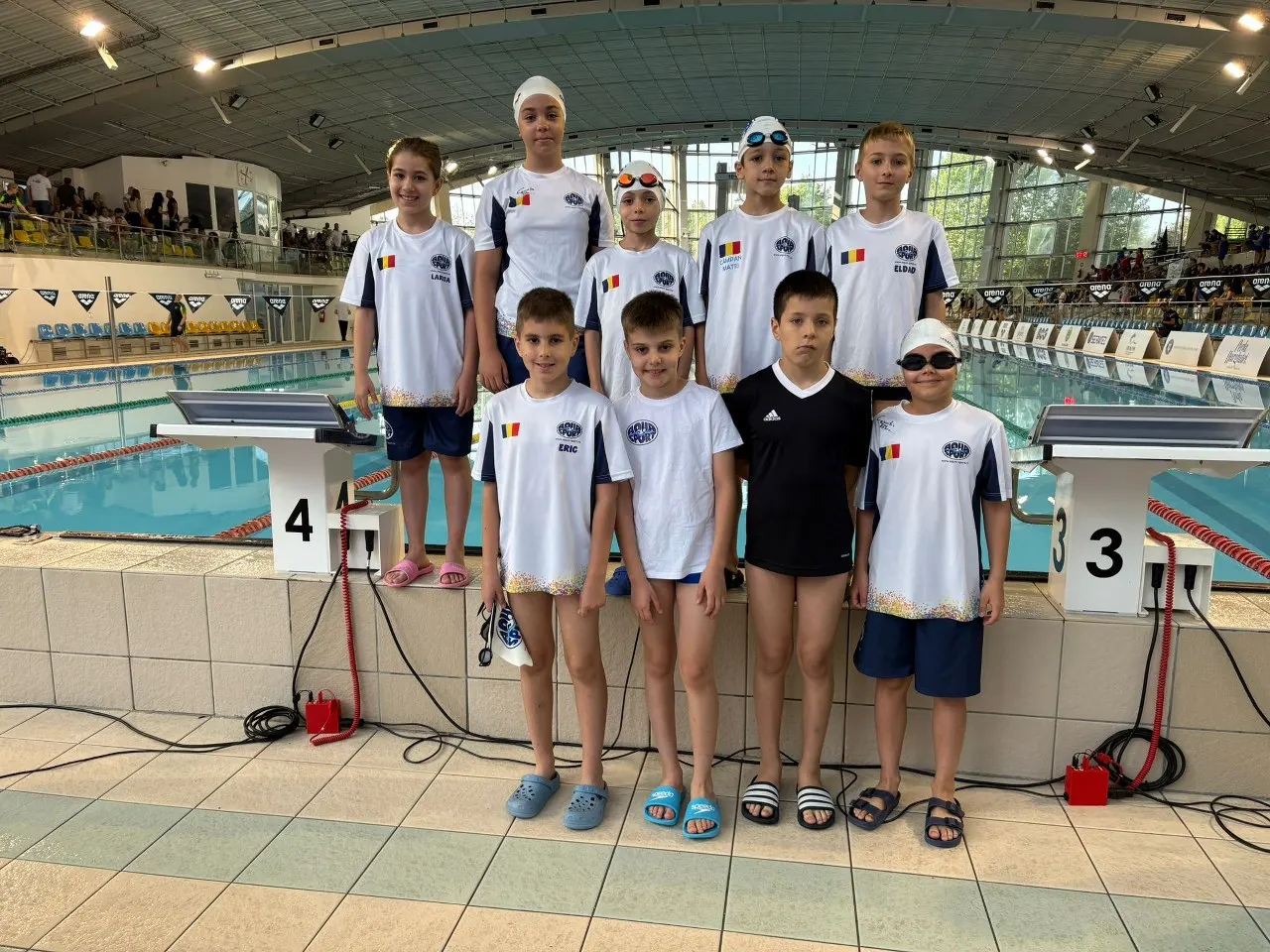 Debut foarte bun pentru noii campioni Aqua Sport la Campionatul National Copii 10 ani
