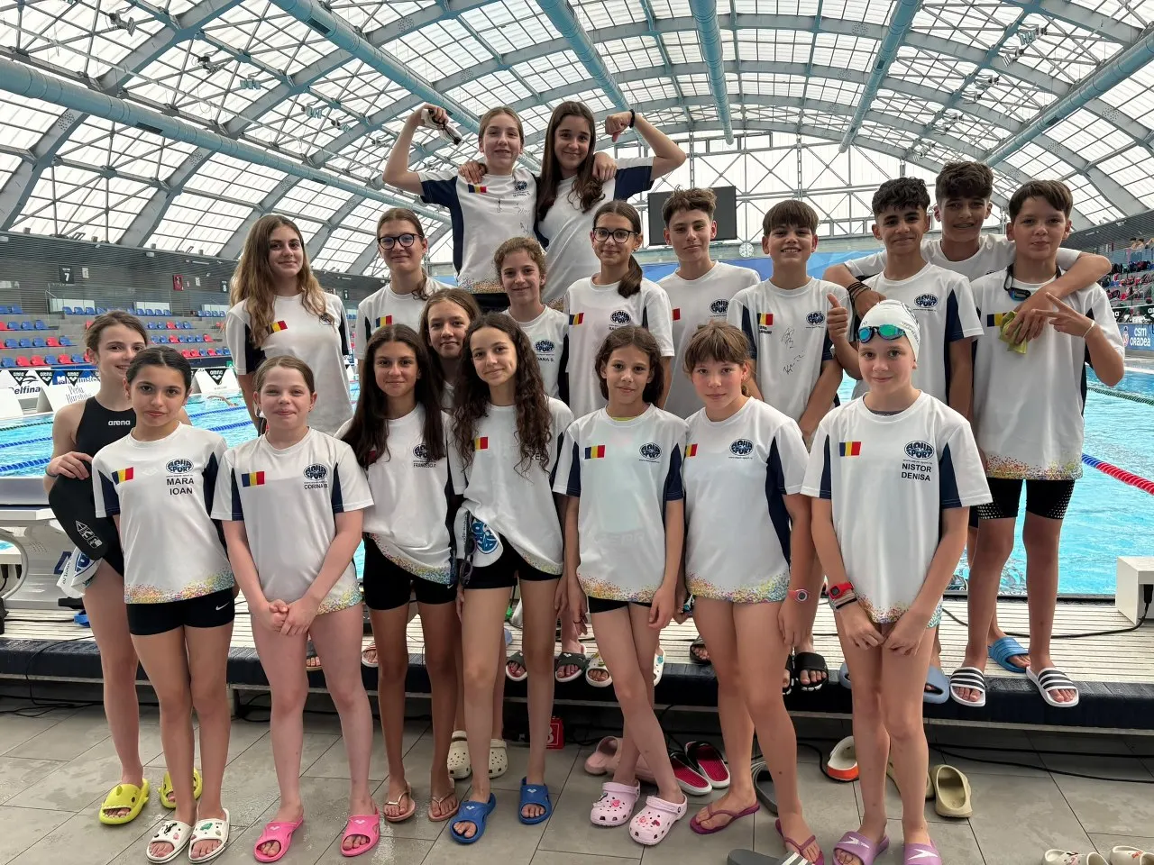Locul 3 la nivel de cluburi si rezultate foarte bune pentru sportivii Aqua Sport la Campionatul National Cadeti 12 -13 ani