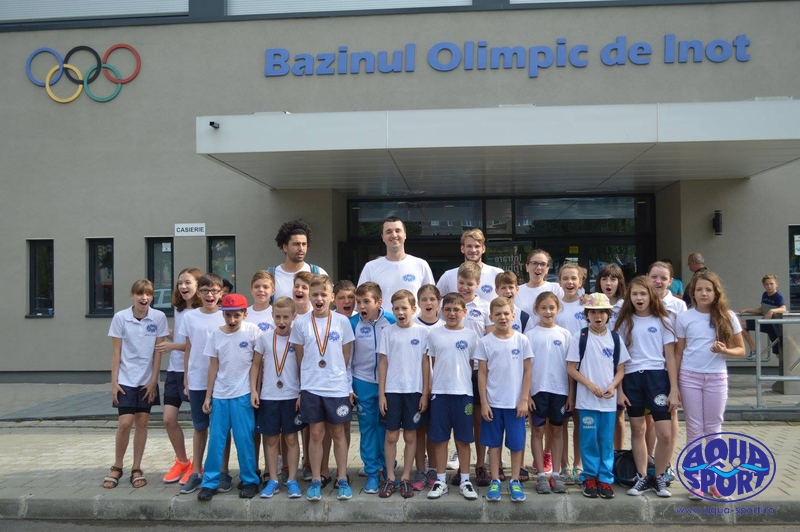 2 medalii nationale, 10 noi recorduri interne si lacrimi de fericire pentru campionii Aqua Sport