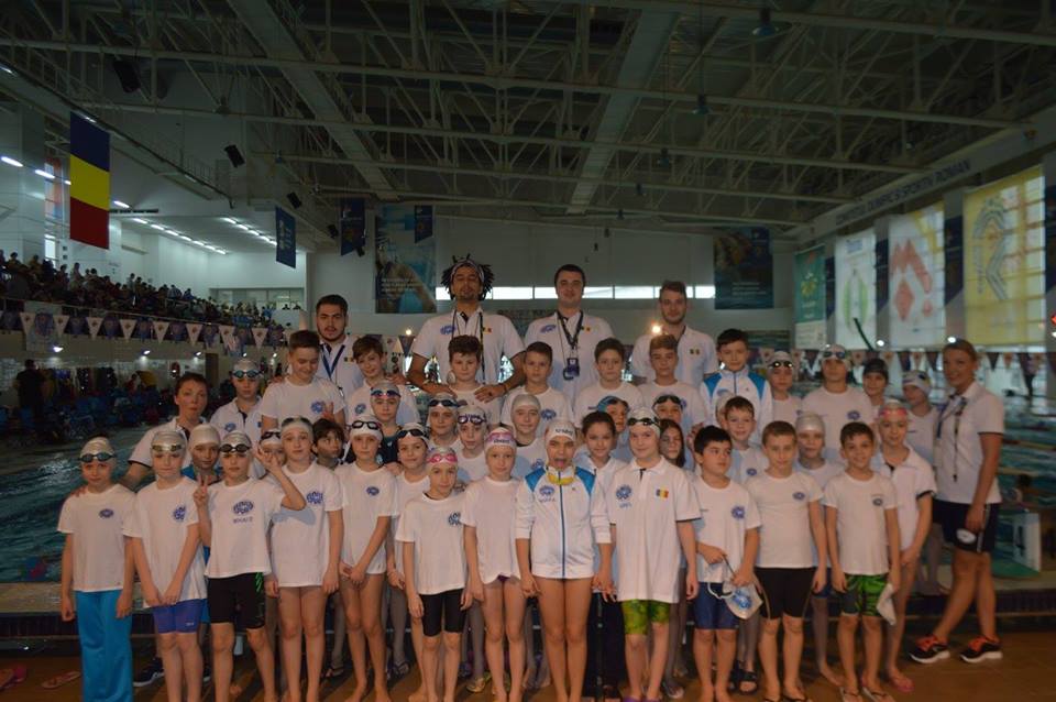 8 medalii si 5 noi recorduri interne pentru campionii Aqua Sport la Campionatul Municipal 10-11 ani