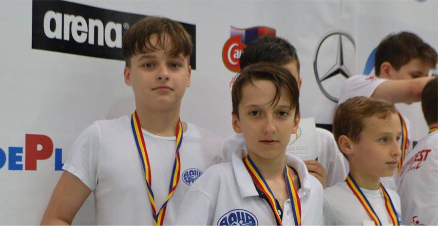1 campion national, 4 vicecampioni, inca 9 medaliati si 18 recorduri interne la Campionatul National Copii 10-11 ani