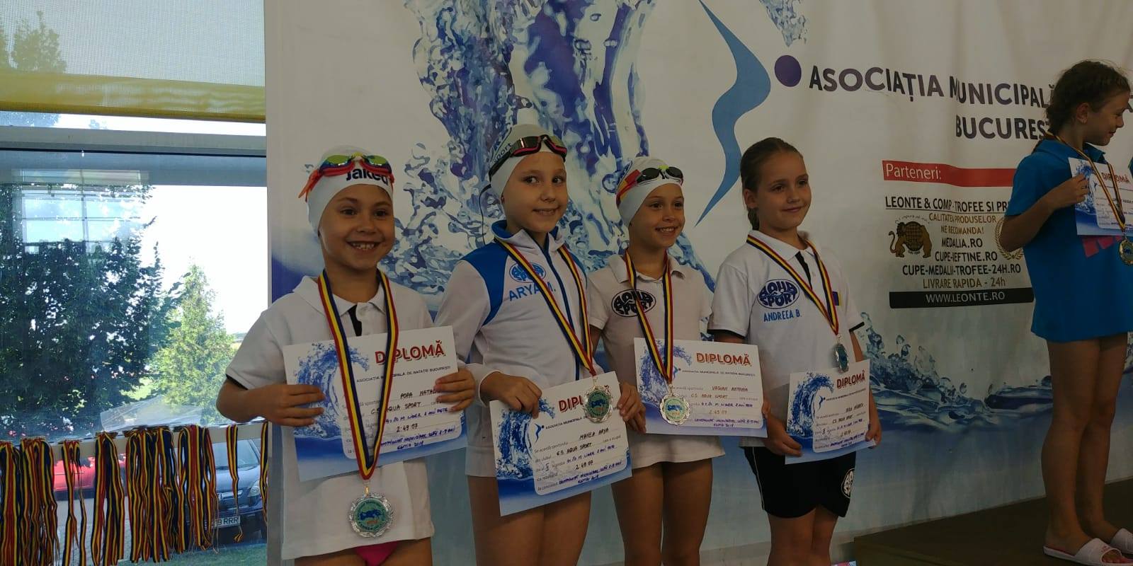 13 medalii si locul II la nivel de cluburi la Campionatul Municipal copii 8-9 ani