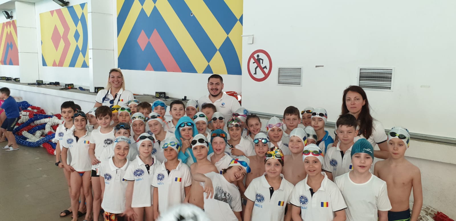 Sportivii Aqua Sport  iau startul la Campionatul Municipal Copii 8-9 ani