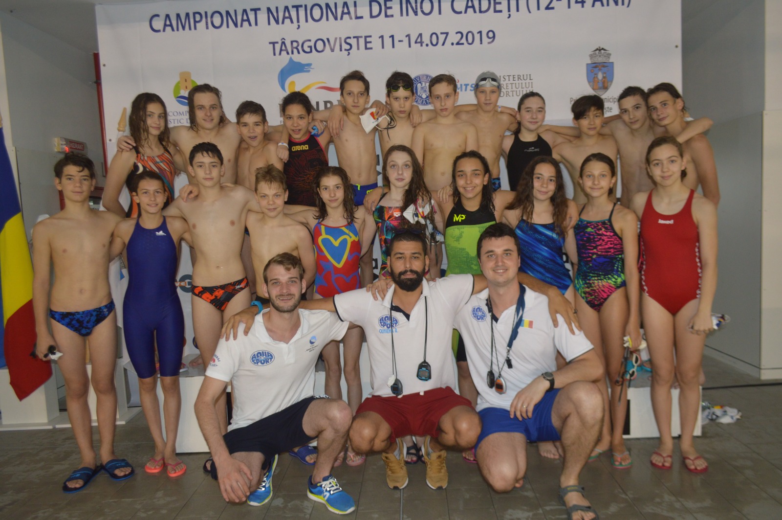 Rezultate exceptionale pentru sportivii Aqua Sport la Campionatul National de Cadeti